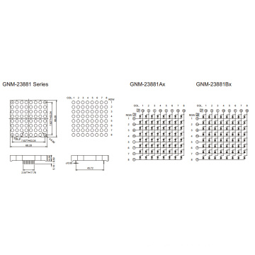 2,3 Zoll, 5,0 mm DOT (GNM-23881Ax-Bx)